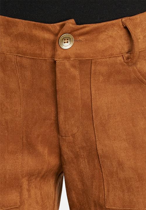 Glamorous - Flare Suedette Pants