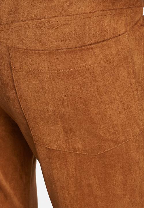 Glamorous - Flare Suedette Pants