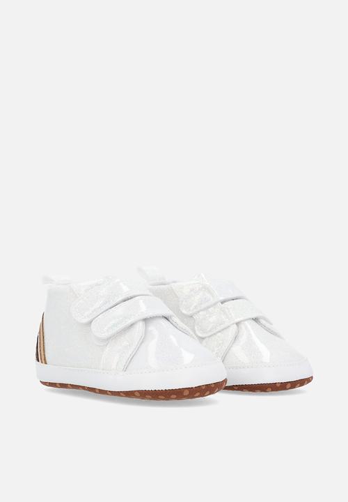Pop Candy - Mettalic sneakers-silver grey