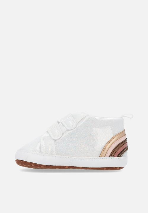 Pop Candy - Mettalic sneakers-silver grey