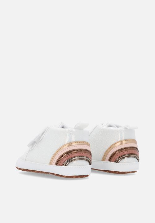 Pop Candy - Mettalic sneakers-silver grey
