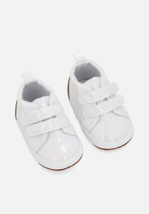 Pop Candy - Mettalic sneakers-silver grey