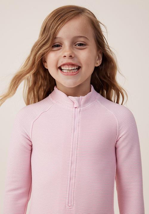 Cotton On - Lydia one piece - cali pink/sparkle