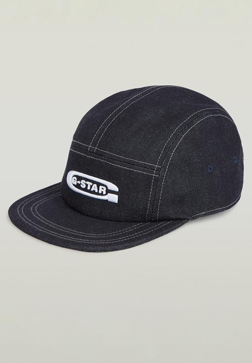 G-STAR - Flat Brim 5 Panel Cap - rinsed