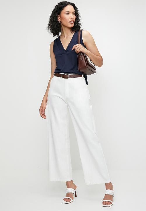 edit - V- Neck Vest - Navy