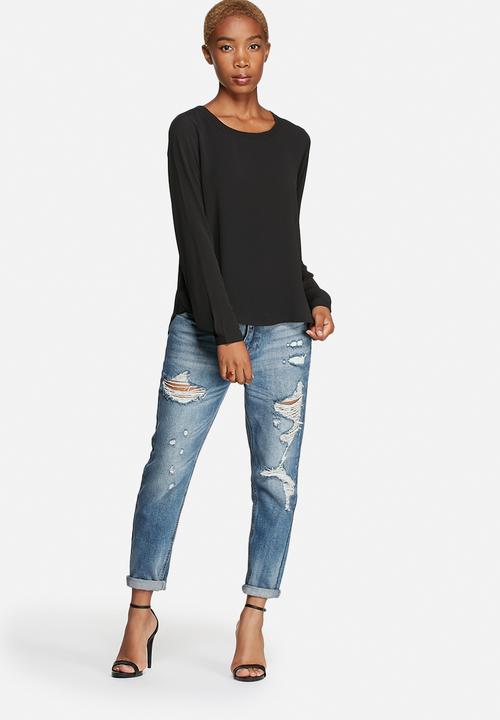 ONLY - Chloe Zip Back Top