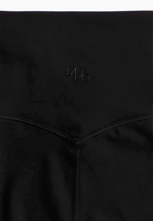 H&M - Softmove™ sports leggings - black