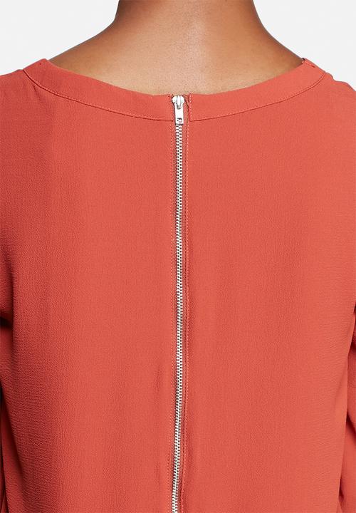 ONLY - Chloe Zip Back Top