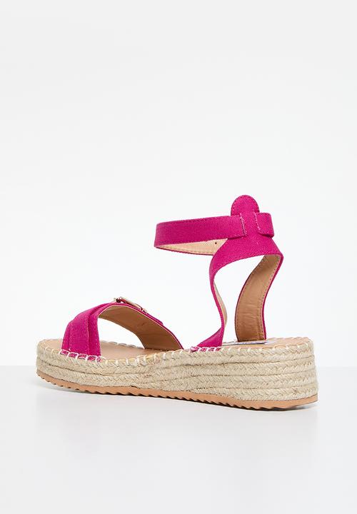 Madison® - Lettie espadrille sandal - fuschia