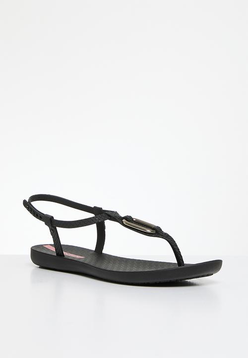 Ipanema - Class Linea oval hoop thong - black
