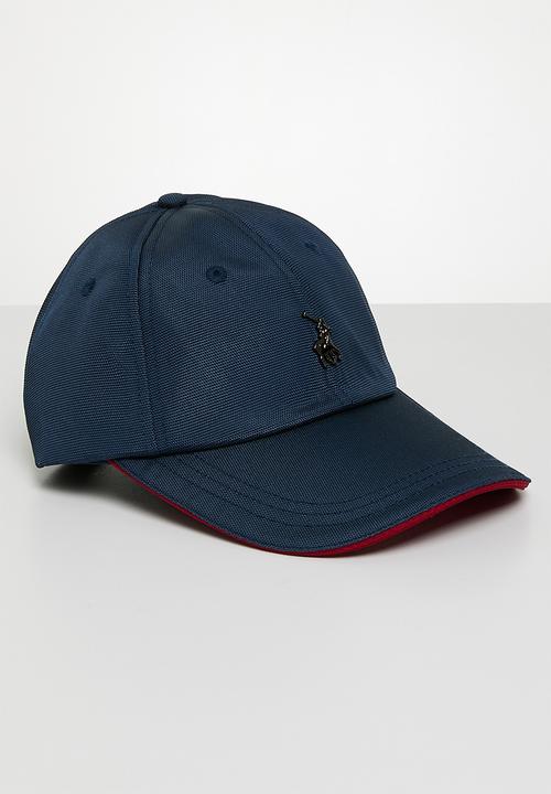 POLO - 6 Panel Metal Peak - Navy