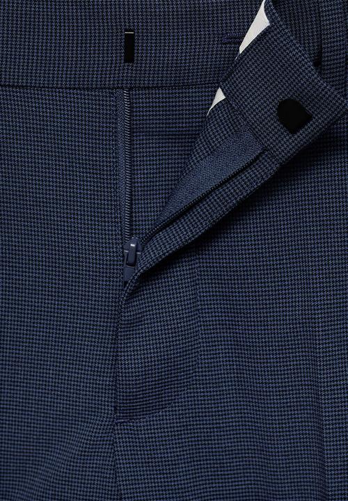 MANGO - Trousers paris - medium blue