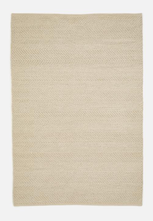 SF Collection - Handwoven Textured Wool Blend Rug