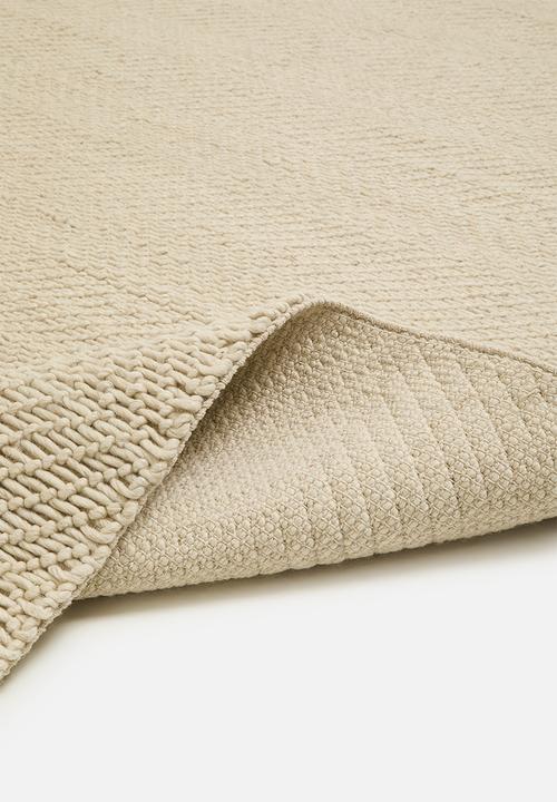 SF Collection - Handwoven Textured Wool Blend Rug