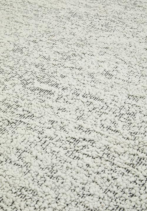 SF Collection - Handwoven Textured Salt & Pepper Rug