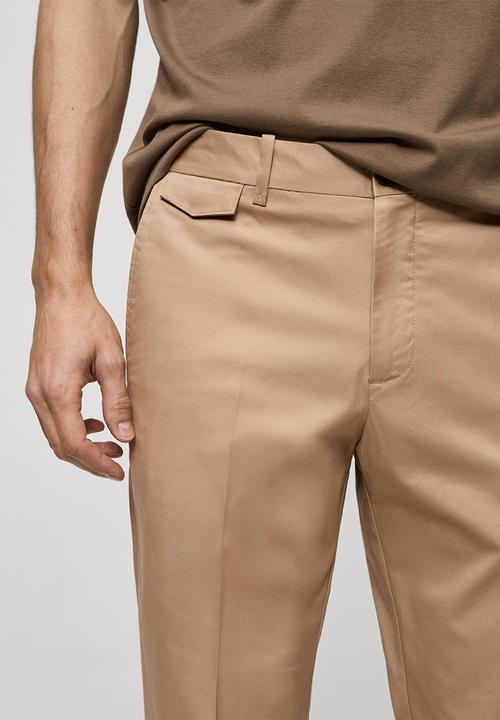 MANGO - Trousers mayol - beige