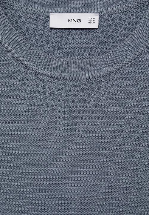 MANGO - T-shirt flew - sky blue