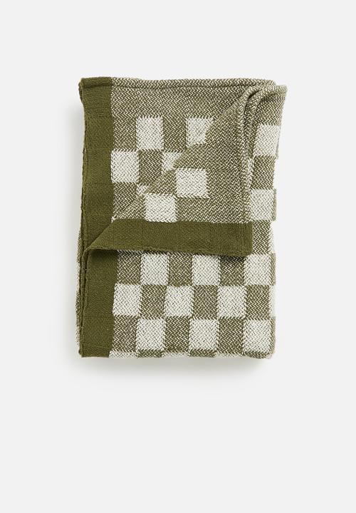 Sixth Floor - Cotton Check Throw