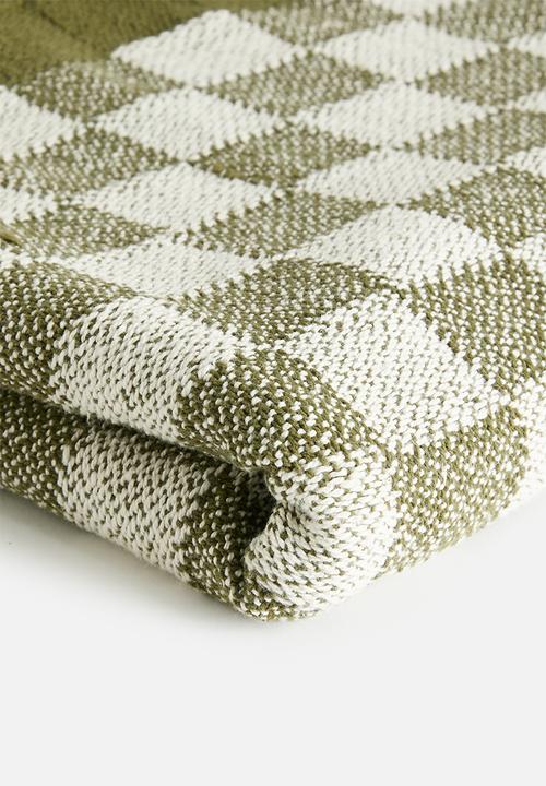 Sixth Floor - Cotton Check Throw