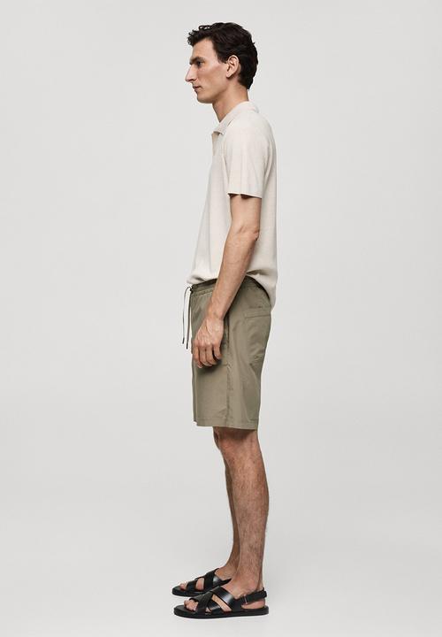 MANGO - Bermuda shorts renzo - medium gray