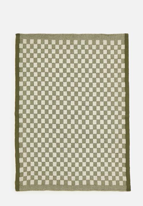 Sixth Floor - Cotton Check Throw