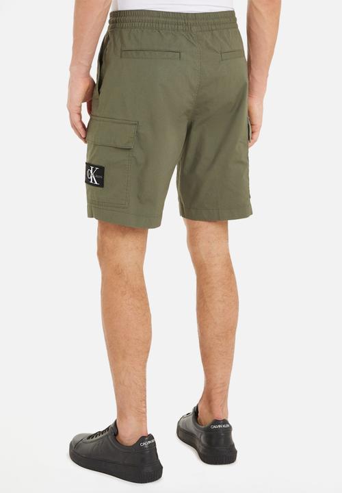 Calvin Klein - Washed Cargo Short - Dusty Olive