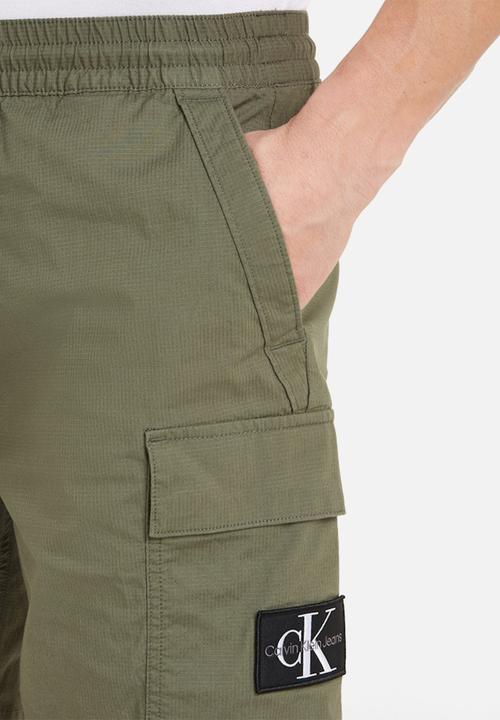 Calvin Klein - Washed Cargo Short - Dusty Olive