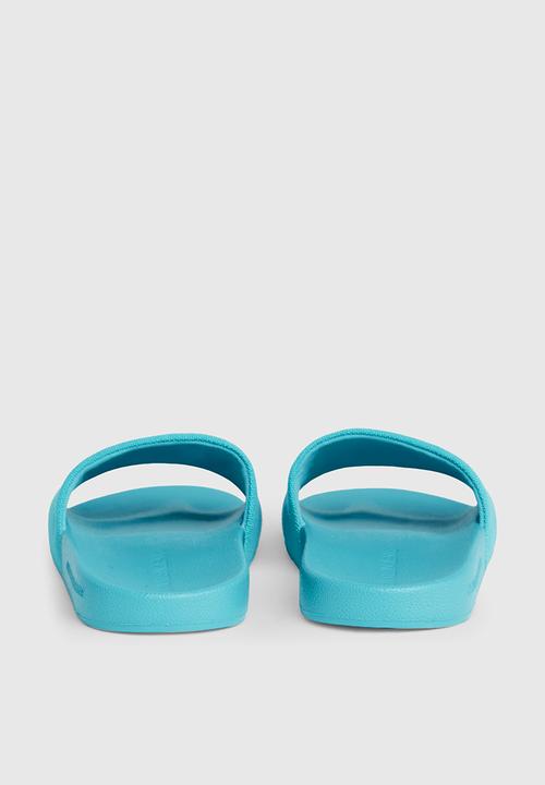 Calvin Klein - Slide monogram - blue atoll/bright white