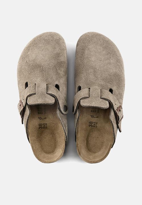 Boston leather narrow - taupe