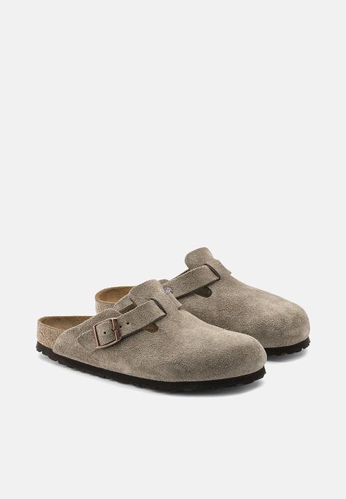 Birkenstock - Boston suede narrow - taupe