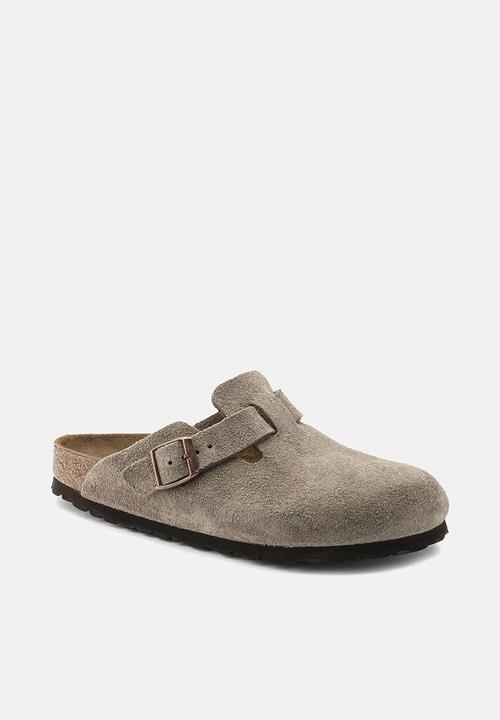 Birkenstock - Boston suede narrow - taupe