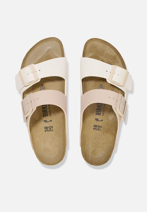 Birkenstock - Arizona split narrow - eggshell & new beige
