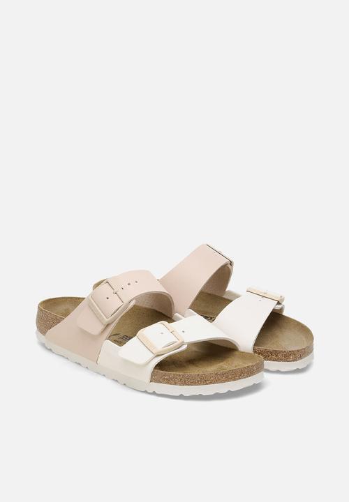 Birkenstock - Arizona split narrow - eggshell & new beige