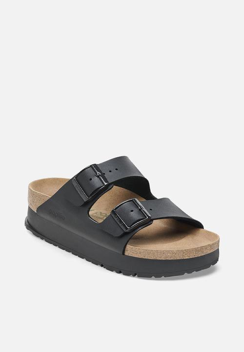 Birkenstock - Arizona platform narrow - black