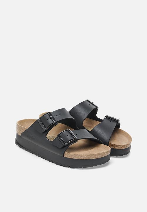 Birkenstock - Arizona platform narrow - black