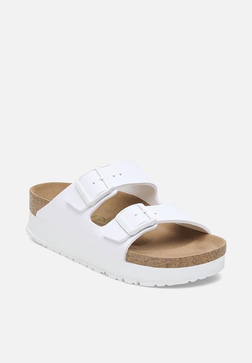 Birkenstock - Arizona platform narrow - white