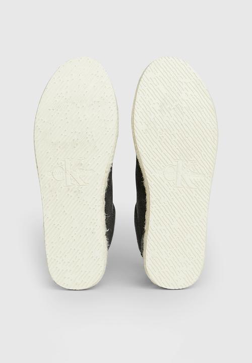Calvin Klein - Espadrille sneaker - black salt & pepper