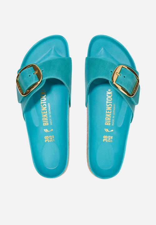 Birkenstock - Madrid nig buckle leather narrow - biscay bay