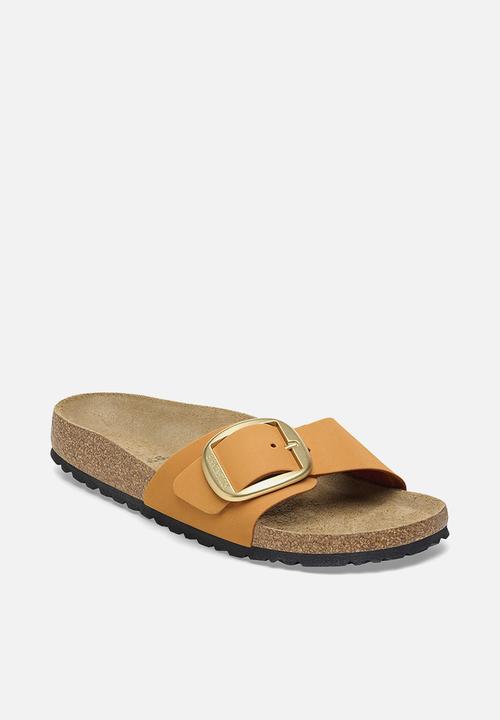 Birkenstock - Madrid big buckle leather narrow - burnt orange