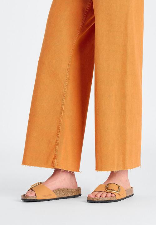 Birkenstock - Madrid big buckle leather narrow - burnt orange