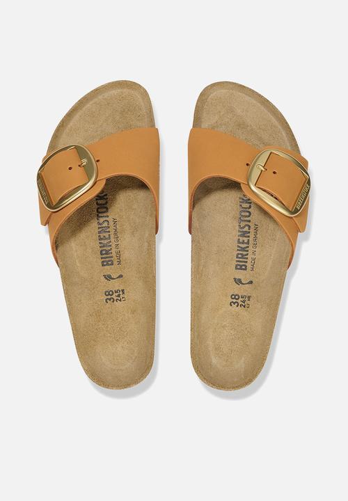Birkenstock - Madrid big buckle leather narrow - burnt orange