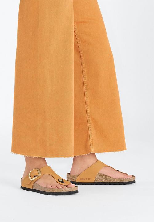 Birkenstock - Gizeh big buckle leather regular - burnt orange