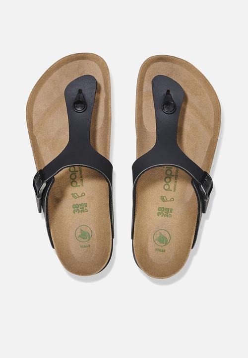 Birkenstock - Gizeh platform regular - black