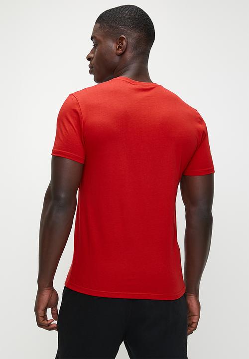 POLO - Fezile Sport Logo Short Sleeve Tee - Red
