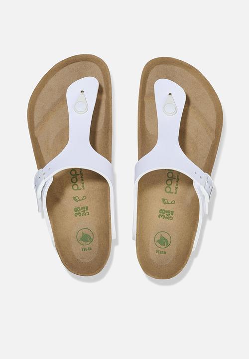 Birkenstock - Gizeh platform regular - white