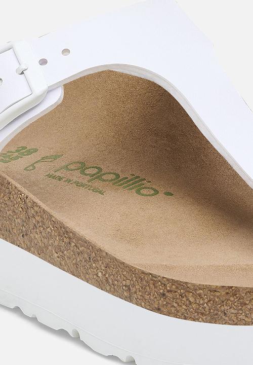 Birkenstock - Gizeh platform regular - white