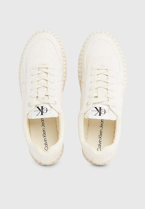 Calvin Klein - Espadrille sneaker - creamy white/bright white