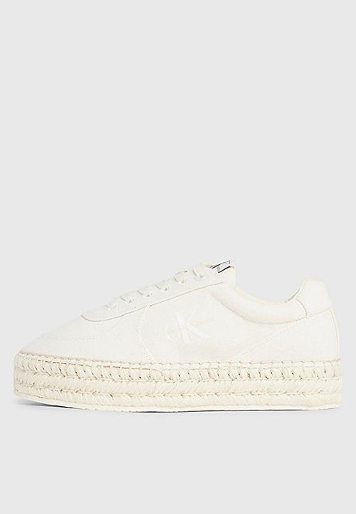 Calvin Klein - Espadrille sneaker - creamy white/bright white