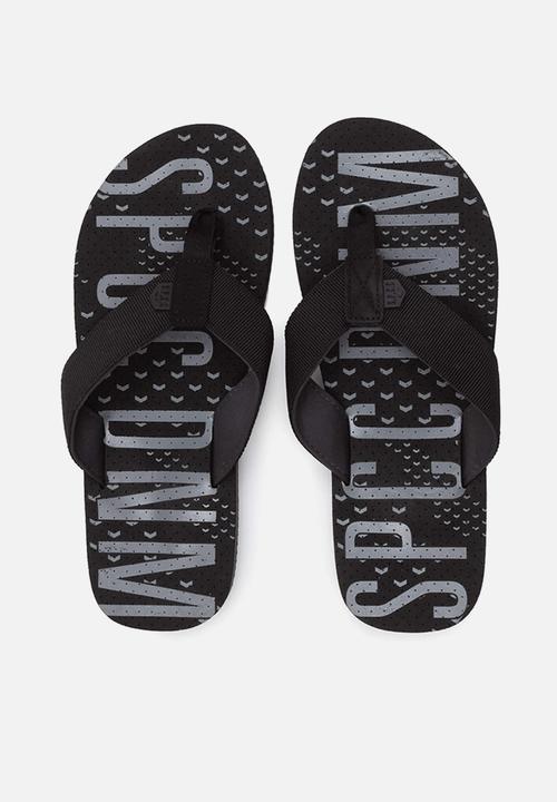 S.P.C.C - Carew Flip Flops - Black