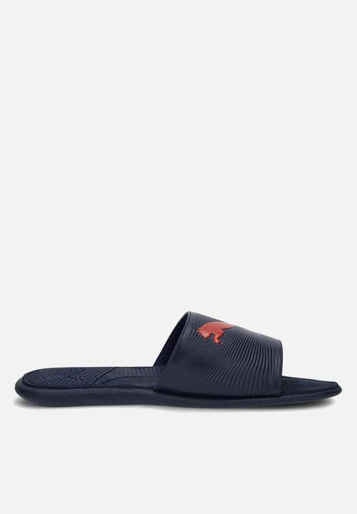 PUMA - Sporty Embossed 2.0 Slide - Navy